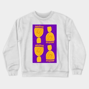 Chanukiah Burning Bright Crewneck Sweatshirt